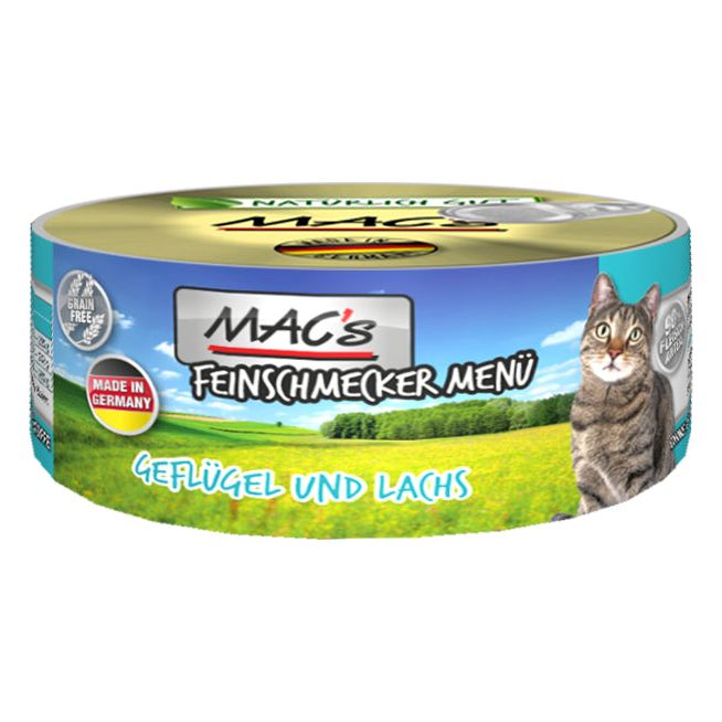 MAC's Cat Feinschmecker Geflügel & Lachs